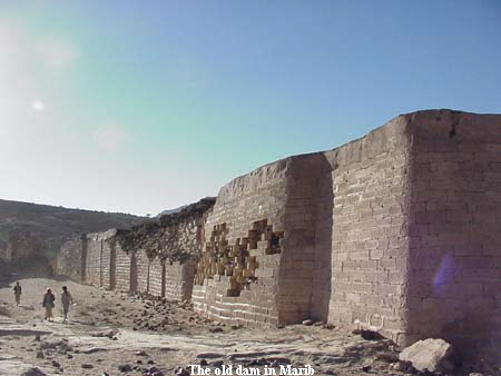 The old dam in Marib